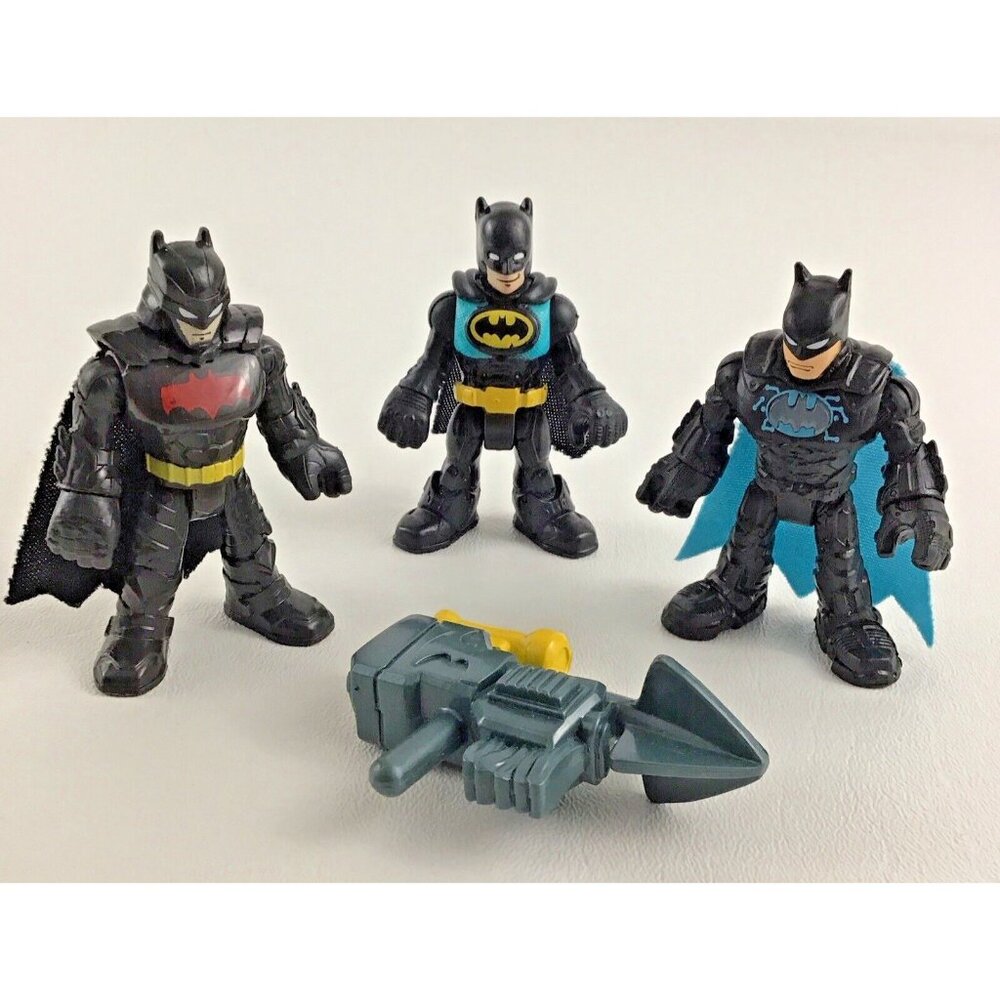 Fisher Price Imaginext DC Super Friends Batman Figure Lot Caped Crusader 92